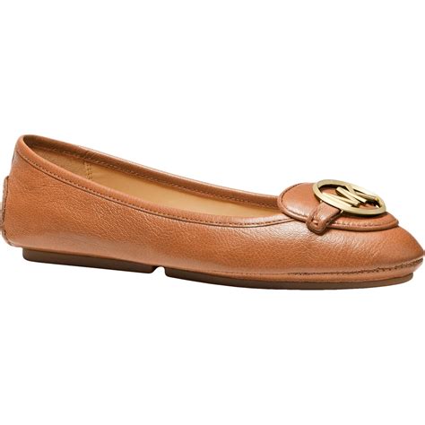 michael michael kors lillie moccasin flats|michael kors moccasin flats sale.